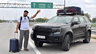 Finally!! Taking my Ford Endeavour to Udaipur 🚀 Fully SAFE & SECURE with 70mai 🔥