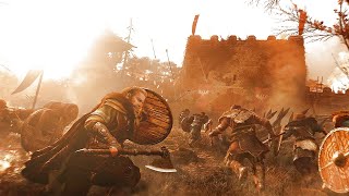 Assassins Creed VALHALLA - Batalla de Tannburg Gameplay AC Valhalla PS4 screenshot 4