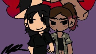 "I like the quiet type" wlw webtoon part 5. (Speedpaint)