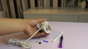 How to Insert TF card into VStarcam IP Camera C16S