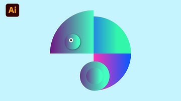 How to create a chameleon with circles!!!