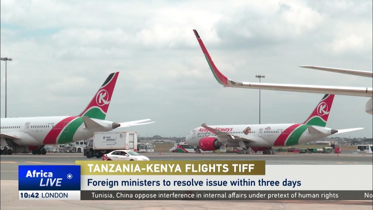 Kenya and Tanzania’s foreign ministers to resolve flight dispute