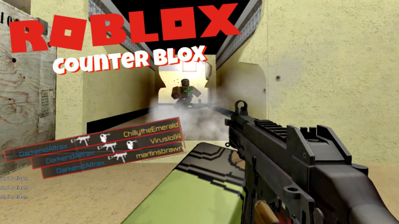 Roblox Counter Blox Gameplay Counter Strike In Roblox Youtube - youtube roblox counter strike