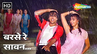 Barse Re Sawan | Govinda, Kimi Katkar | Dariya Dil (1988) | Mojd Aziz, Sadhana Sargam | 80s Hit Song