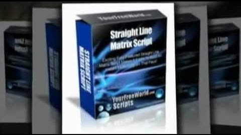 BEST ADS TRAFFIC: YourFreeWorld.com Straight Line Matrix Script.mp4