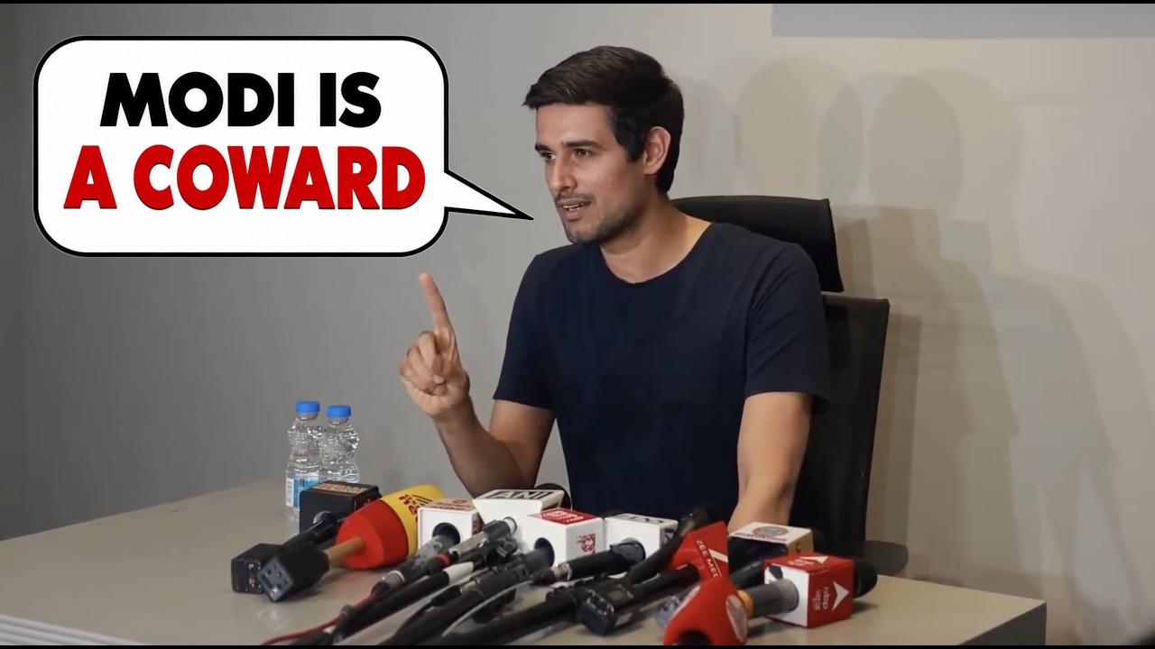 My First Press Conference | Open Challenge to Modi | Dhruv Rathee
