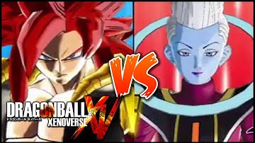 Dragonball XV: SSJ4 Gogeta vs Whis【HD】
