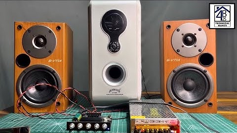 ZK-TB 21, 200 watt RMS power class d amplifier Board & Onkyo speakers testing, review | Tpa 3116 d2✅