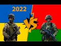 УКРАИНА vs БЕЛАРУСЬ 2022 год ① Сравнение военных потенциалов (Новая актуальная информация)