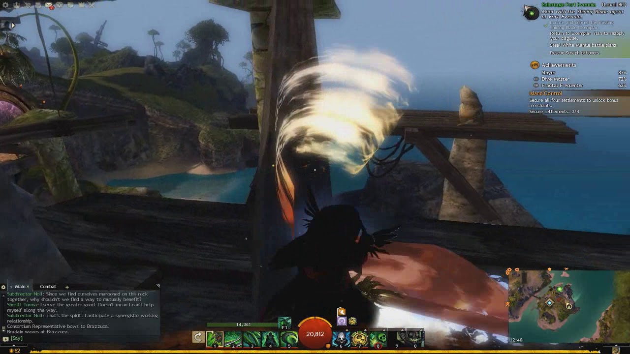 Jumping Puzzle - Under New Management - GW2 (PT-BR)
