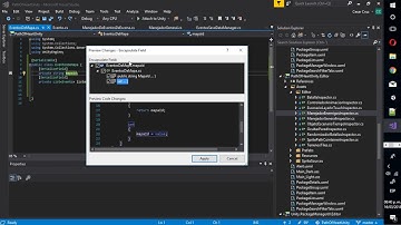 How to generate automatically setter and getter on Visual Studio with a Shorcut Key