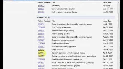 Basic Patent Searching using google