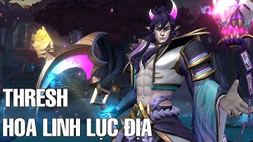 Thresh Hoa Linh Lục Địa Tốc Chiến (Spirit Blossom Thresh Wild Rift Skin) | Skin Tốc Chiến Giá Rẻ