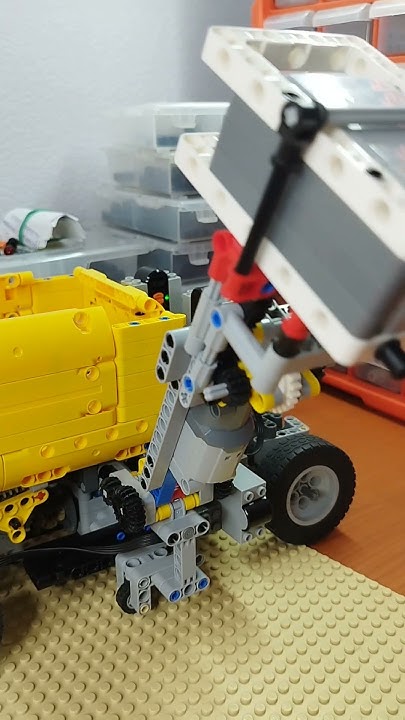 Lego Technic Garbage Truck V2 // Мусоровоз из Лего Техник #legoideas # ...