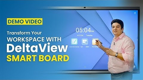 Demo Video: Boost Productivity at Workplace with DeltaView