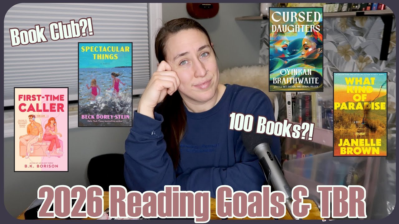 Big Reading Goals and a Book Challenge TBR in 2026