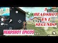 HEADSHOT ÉPICOS (ELIMINANDO ESCUADRAS Y DUOS) FREE FIRE