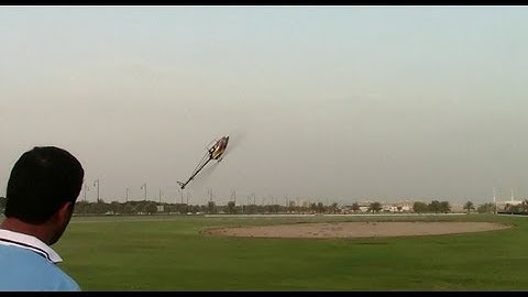 TAREQ ALSAADI Testing Brain FBL System on T-REX 700 DFC - Full HD