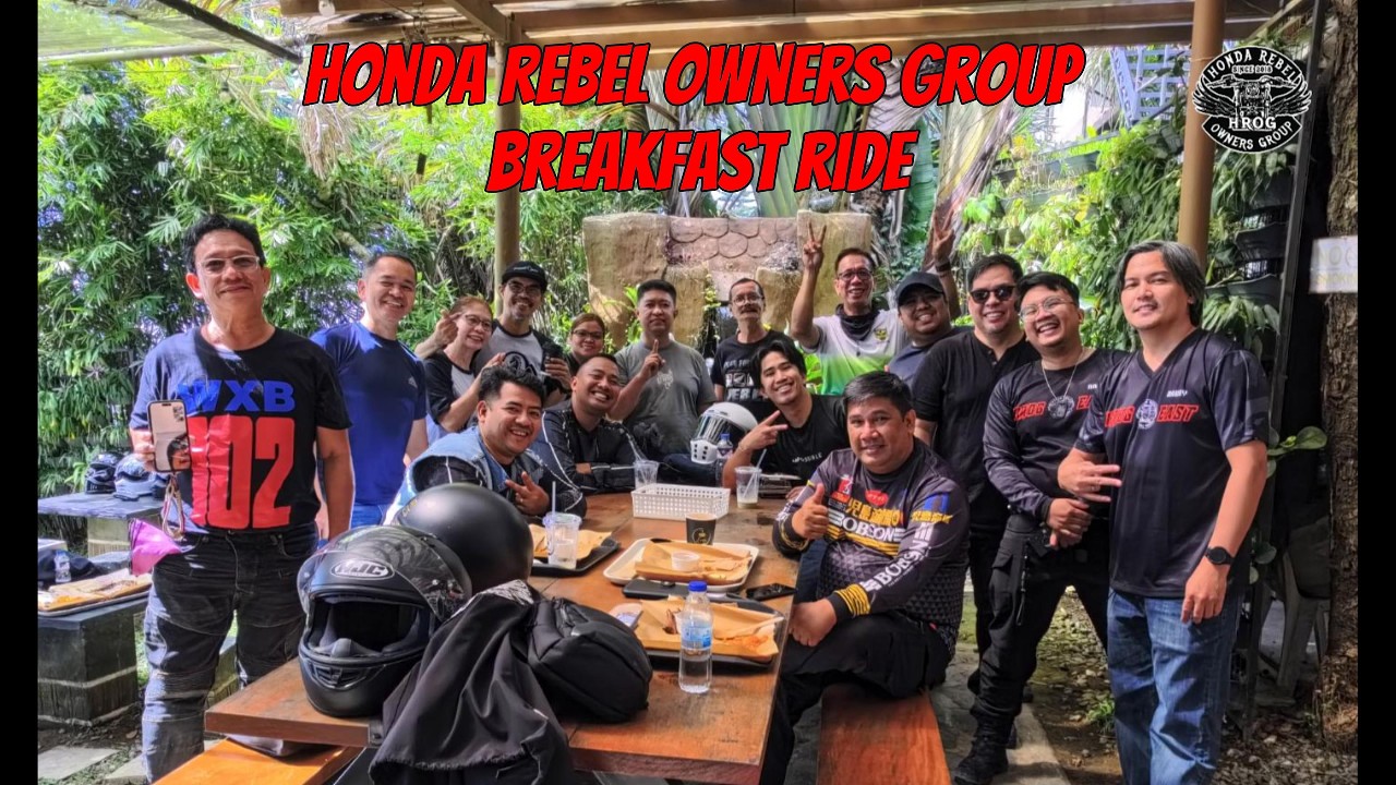 Breakfast Ride With HROG | Honda Rebel 500