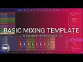 Studio one 6 basic mixing template  home studio trainer