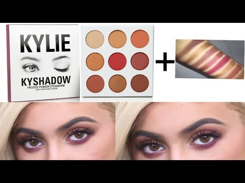 Kylie Jenner The Burgundy Palette Review Tutorial Swatches