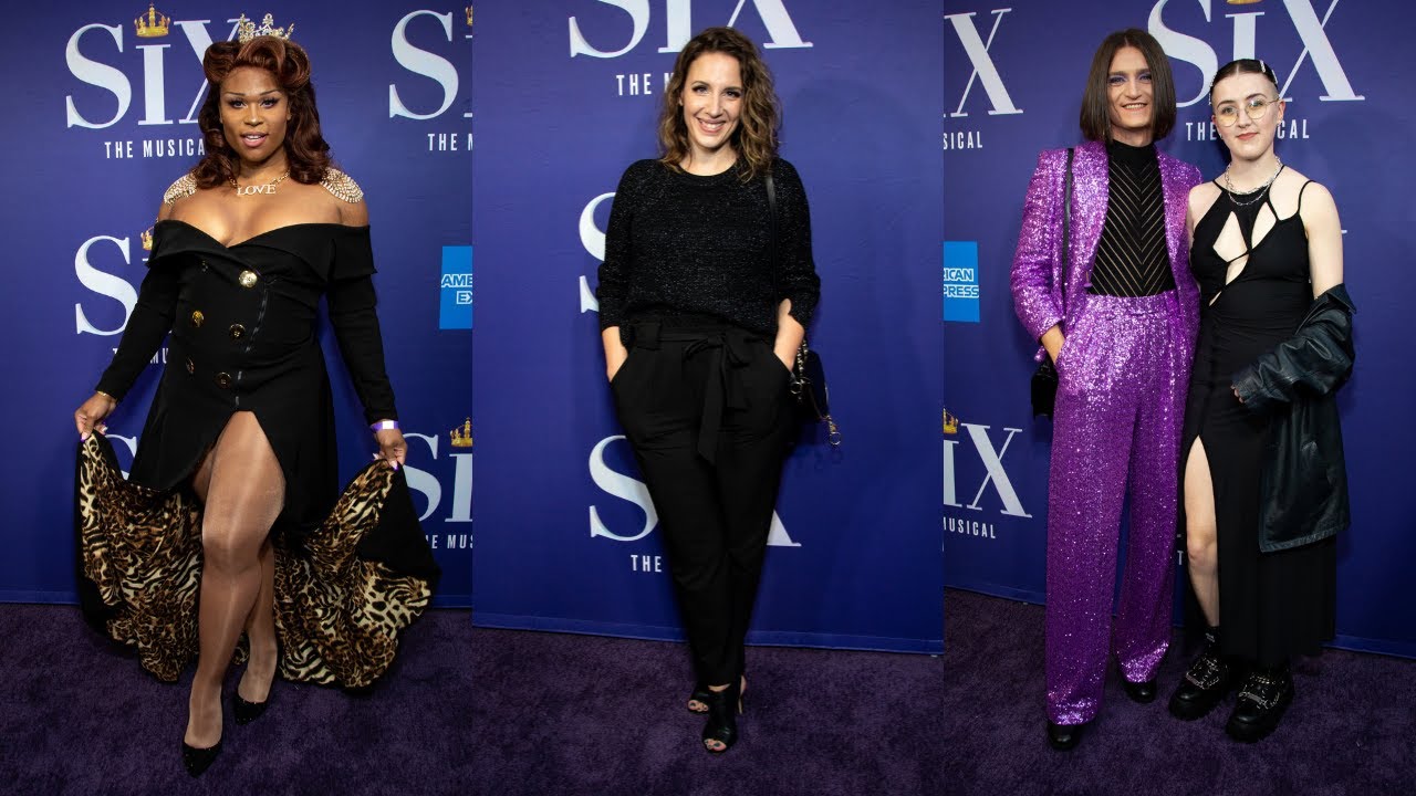 On the Red Carpet of SIX - Live at the Brooks Atkinson Theatre on Broadway