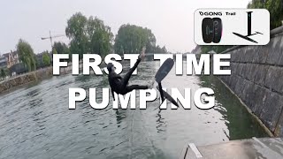 First Time Pump Foiling Gong Trail Pack