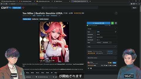 【初心者向け解説】Loraの導入とつかいかた【Stable Diffusion 画像生成AI】