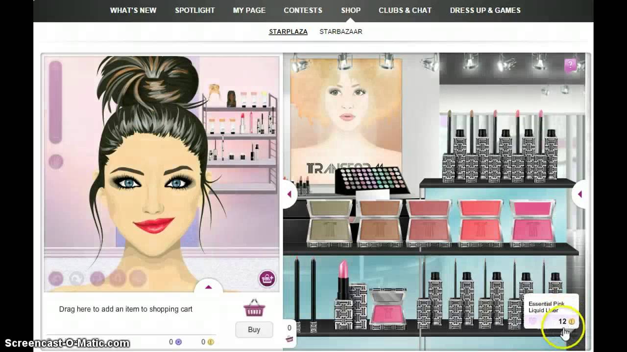 Stardoll Zoella Zoe Sugg Makeup Tutorial By Selenastarz YouTube