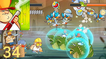 Swamp Attack : Adventure shooter - Walkthrough gameplay part 34 (iOS, Android)