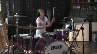 Lindsey Raye Ward - Ellie Goulding - Starry Eyed (Drum Cover)