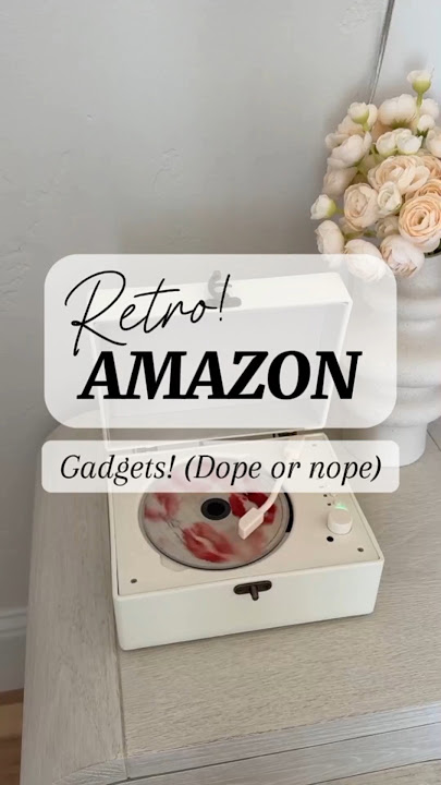Retro Revival: Bluetooth CD Player with Built‑In Speakers! #Shorts #Amazon #Gadgets