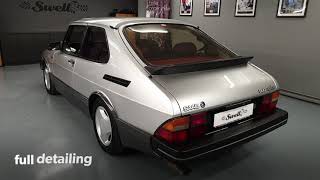 1985 Saab 900 Turbo full detailing by swell.gr Saab 900 2 5