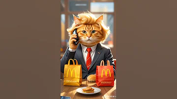 Donald Cat Donaldtrump Cutecat Usa Fyp 