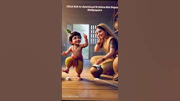 Little Krishna❤ The cutest video ever🥰🥰