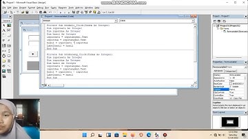 Membuat Variabel, Percabangan, Dan Perulangan Menggunakan Visual Basic 6.0