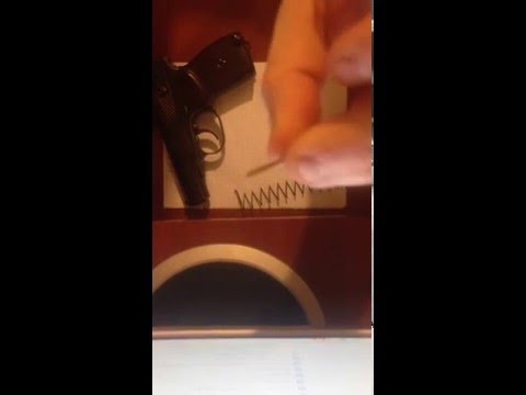 МР 371 (пм) работа затворной задержки зз пистолет макарова