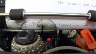 IBM Selectric 2 typewriter completed repairs