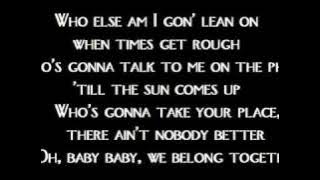 Mariah Carey - We belong together (Lyrics)