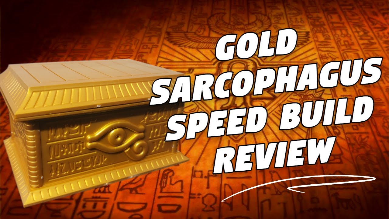 Yu-Gi-Oh Gold Sarcophagus For the Ultimagear Millennium Puzzle Kit Is On  Sale