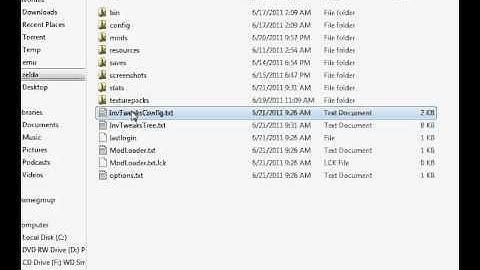 Minecraft Mod Tutorial - Inventory Tweaks