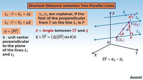 7. 12M11.5 CV 3 Distance between Two Parallel Lines