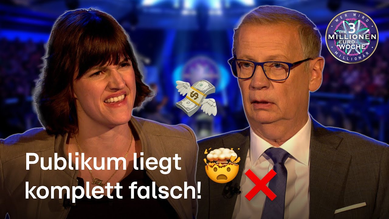 Kandidatin handelt PERFEKT! 😯​💯​🍀​​​| Wer wird Millionär? 3-Millionen-Euro-Woche​​​ ​​​