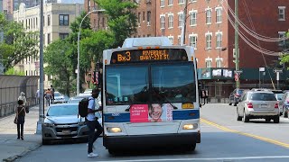MTA New York City Bus: 2009 Orion VII NG Hybrid 4390 on the Bx3 Bus.