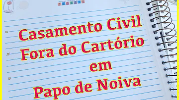 É possível casar no civil fora do cartório?