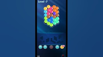 BLOCK HEXA PUZZLE LEVEL 7 ANSWERS MASTER LEVEL PACK