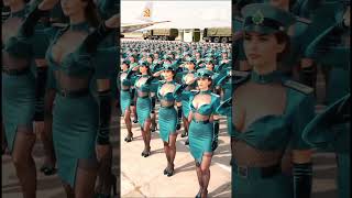 ✨ Strength with Beauty – Female Cadets Shine in Parade 🚩🔥#shorts #army #militryparade