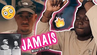 MISTER V - JAMAIS (feat. PLK) | FRENCH RAP REACTION