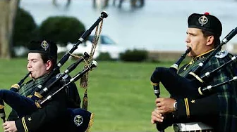 USNA Pipes & Drums: "Scotland The Brave" & "Rowan Tree"