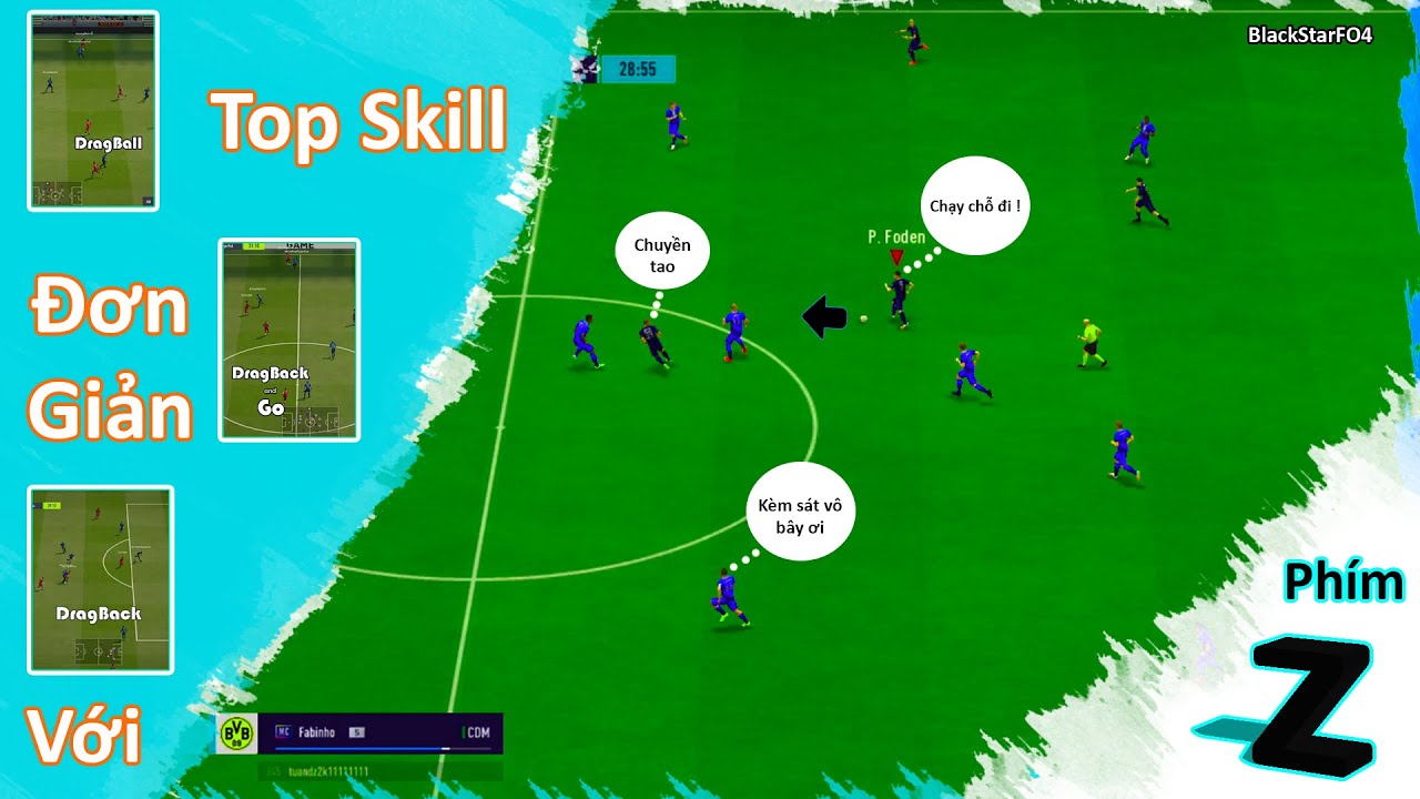 [ FIFA ONLINE 4 ] TUTORIAL #SKILLFO4 : Những Skill Đơn Giản Mà Lại Vô Cùng Hiệu Quả Với Phím "Z"